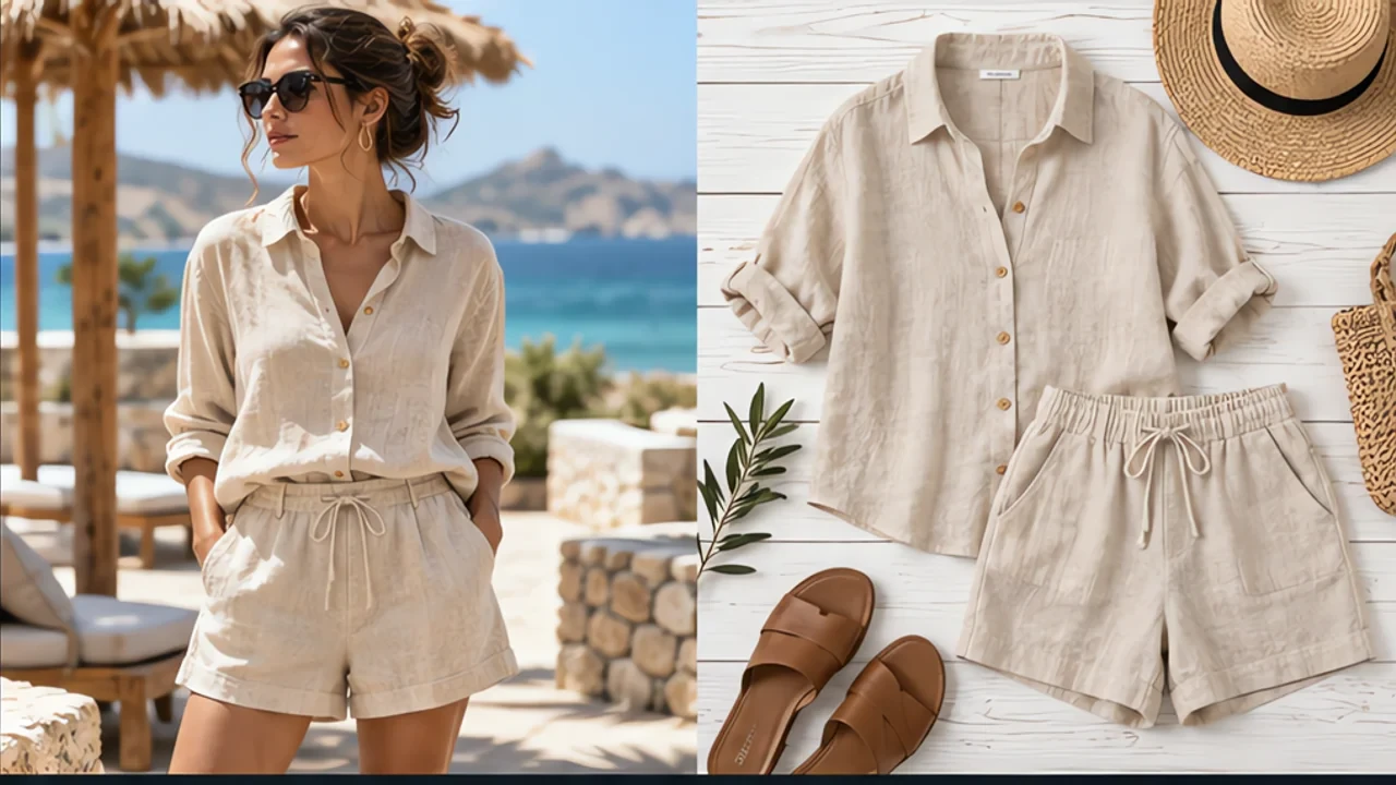 Flat lay garment