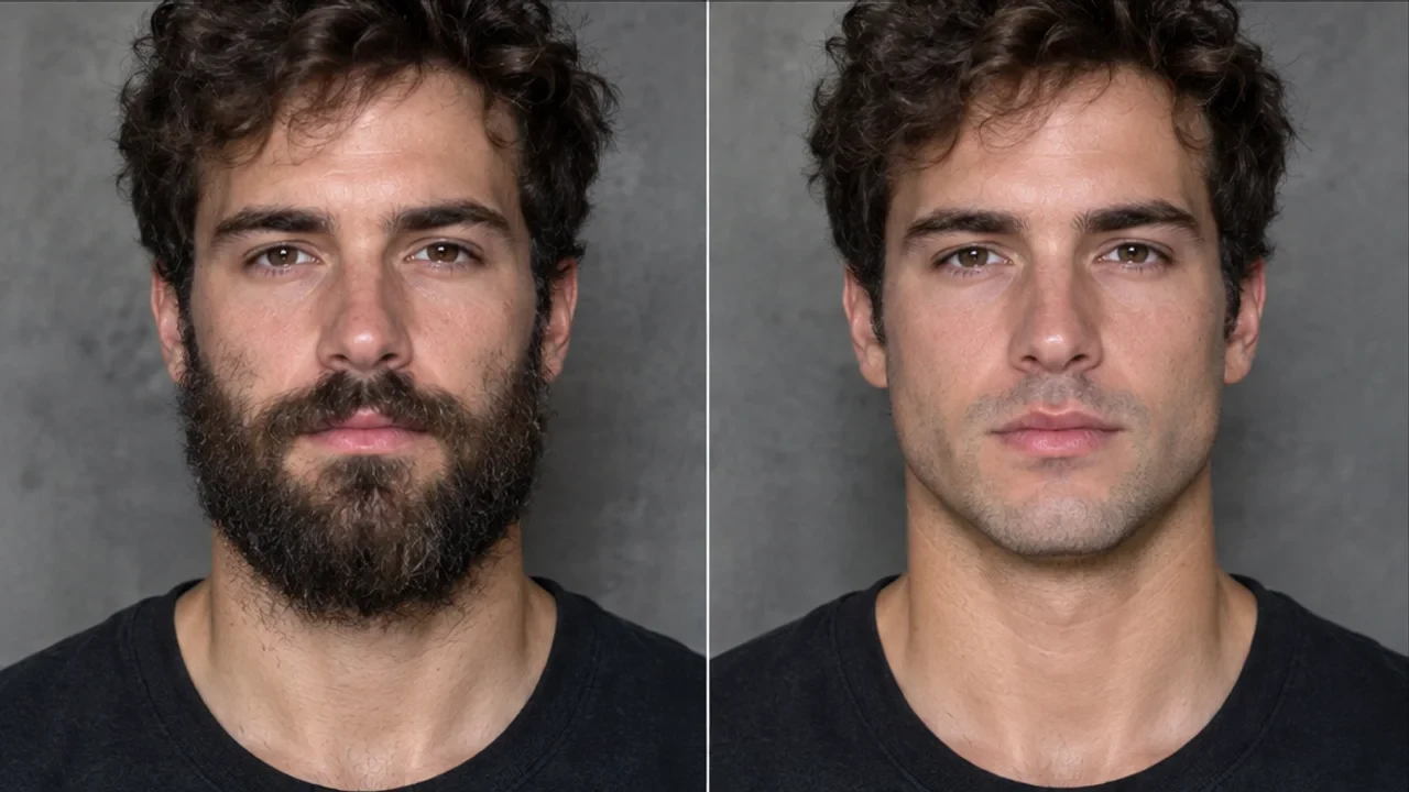 Remove beard
