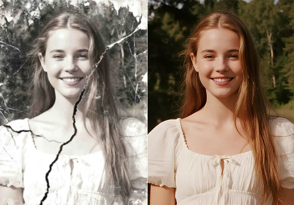 老旧照片修复，重现历史珍贵记忆