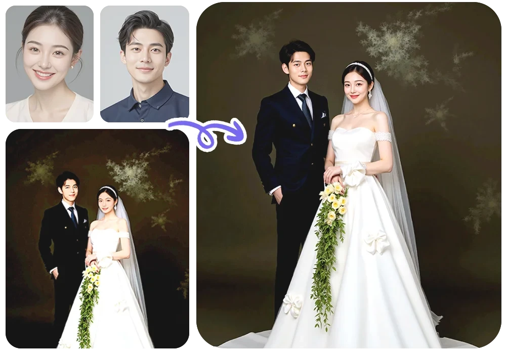 素材-脸部矫正（处理脸部相拟度，色差等脸部问题） ai-wedding-photo-scenes2_1763221360212_cmp@1000x698.webp