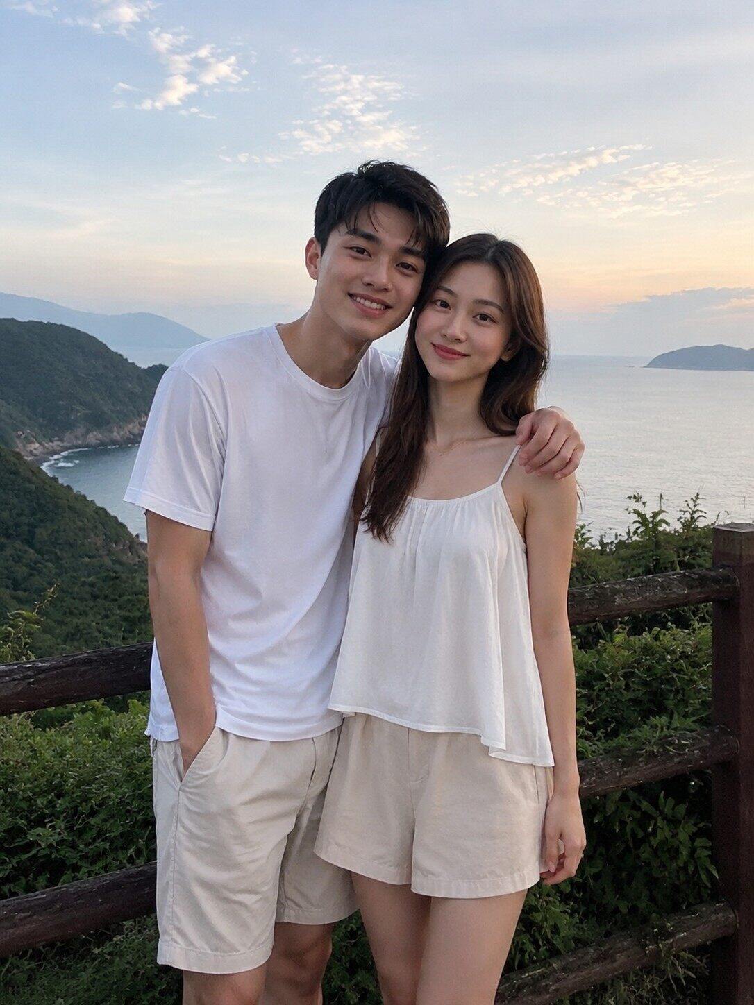 杂志风AI婚纱照/专业影棚光线 - 元画像